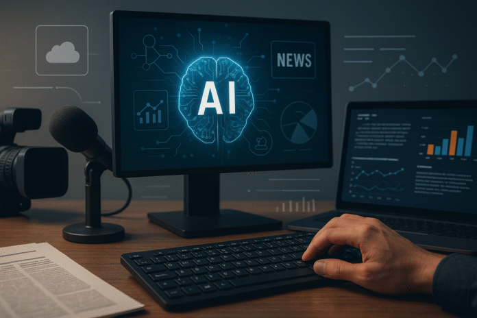 Inteligência artificial remodela práticas jornalísticas