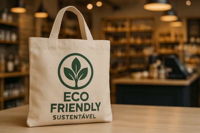 Ecobag une estilo e sustentabilidade em itens reutilizáveis