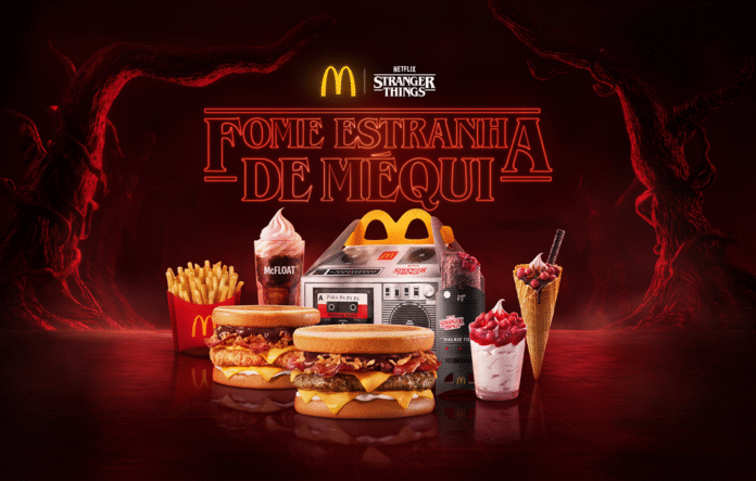 McDonald’s lança seis produtos em collab com Stranger Things