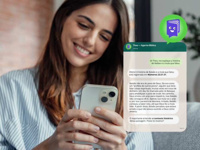 Plataforma lança IA para ensino bíblico infantil no WhatsApp