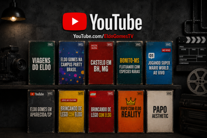No YouTube e influenciador Eldo Gomes destaca turismo, tecnologia e Brasília