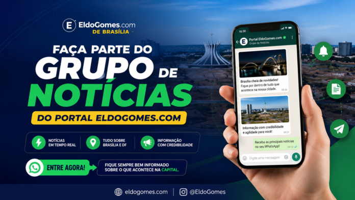 EldoGomes, EldoGomes.com, portal de notícias de Brasília, notícias de Brasília, WhatsApp, canal do WhatsApp, notícias DF, Distrito Federal, jornalismo digital, portal brasiliense, influenciador de Brasília, tecnologia, turismo em Brasília, agenda cultural, eventos em Brasília, notícias em tempo real, comunicação digital, canal de notícias, jornalismo online, Brasília.