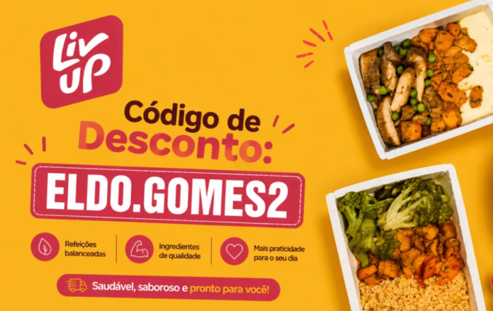 Livup, cupom Livup, cupom ELDO.GOMES2, desconto Livup, Livup 15% desconto, marmitas Livup, refeições prontas, comida saudável, alimentação prática, marmitas saudáveis, cupom de desconto, promoção Livup, oferta Livup, desconto em marmitas, refeições práticas, comida pronta, alimentação equilibrada, rotina corrida, praticidade na alimentação, economia na alimentação, promoção de marmitas, cupom promocional, Livup Brasil, comprar marmitas, refeições Livup