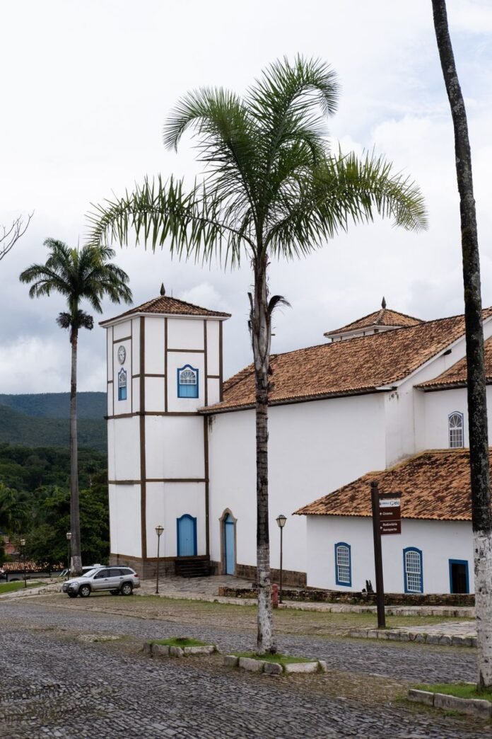 our lady of rosario church in pirenopolis brazil