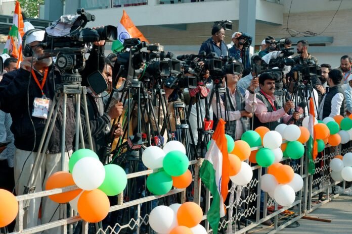 indian media coverage event in ahmedabad