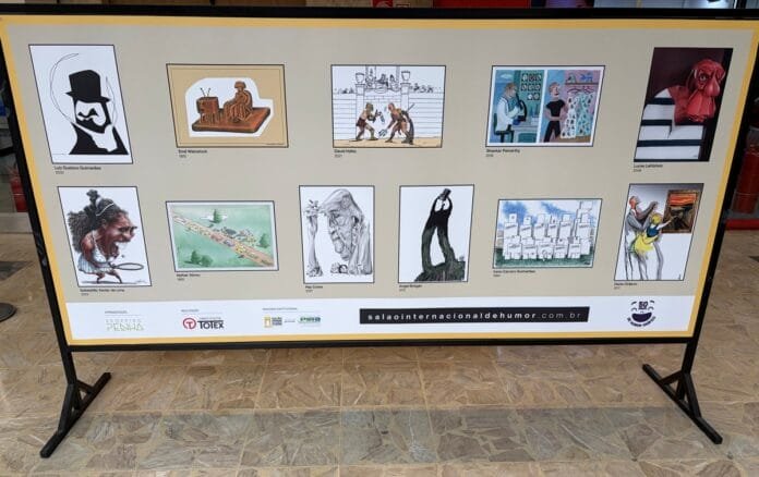 Mostra “50 Anos de Humor Gráfico” termina em 18 de outubro