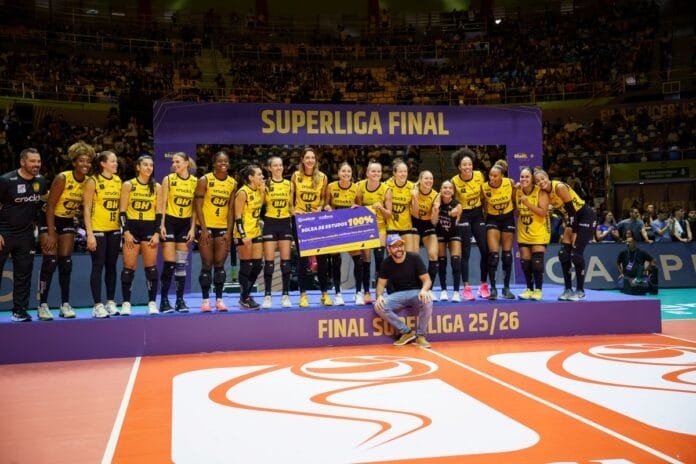 UniFECAF renova com a Confederação Brasileira de Vôlei