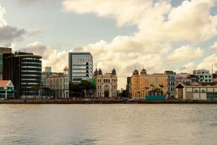 recife brazil city skyline